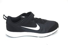 NIKE DOWNSHIFTER 9(PSV) BLACK/WHITE-ANTHRACITE AR4138-002 LITTLE KIDS SHOE