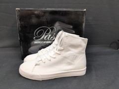 Pastry Cassatta High Top Canvas Dance Sneakers Unisex Kids US 2 White
