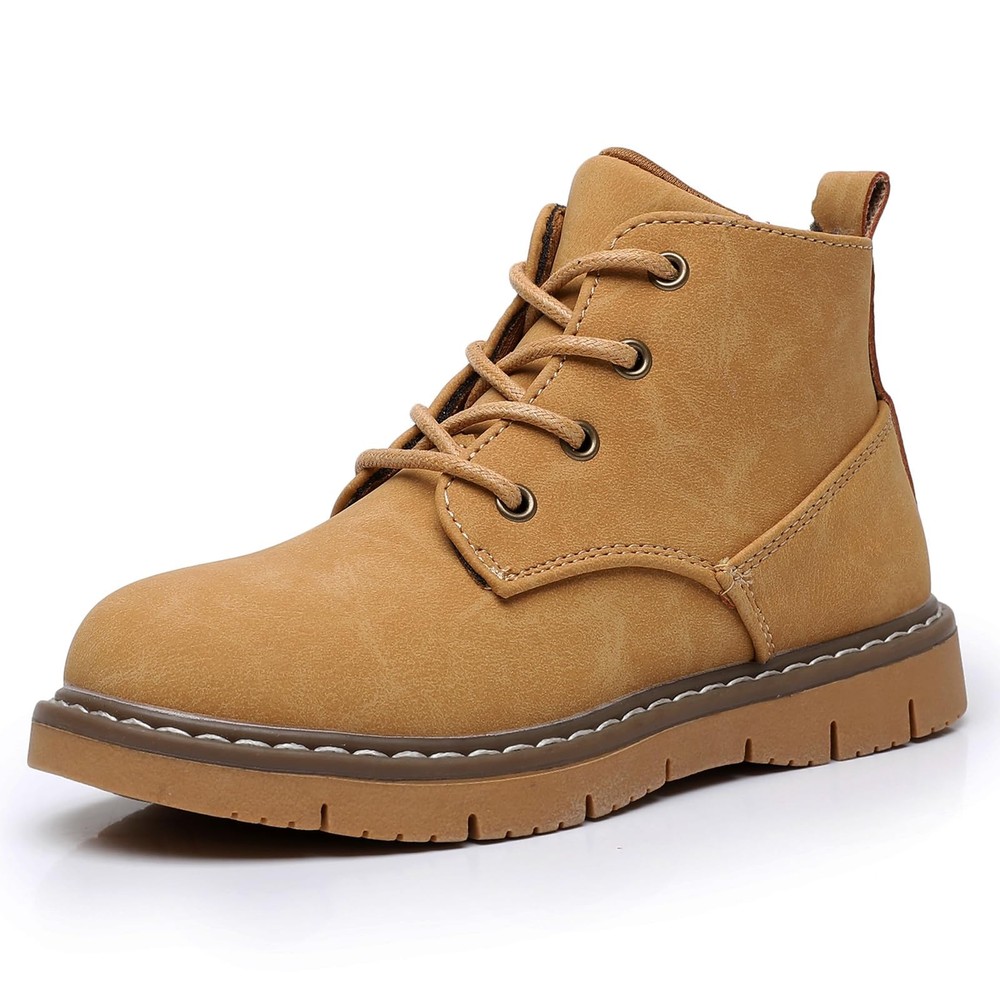 Boys Boots Work Boots Outdoor Casual Side Zipper Ankle Shoes(/Little Kid/Big …