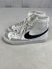 Nike Blazer Mid ’77 GS White Leather/Suede Hi Top Shoes DA4086-100 Youth Sz 4.5Y