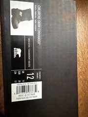 Sorel Children’s Snow Commander Boot – Black, Charcoal – Size 12 US – New