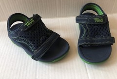 TEVA Toddler’s 7 Psyclone XLT Water Sandal , Mesh 1019538T , Blue & Green Shoes