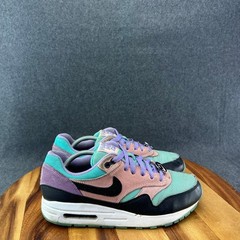 Nike Air Max 1 GS Have A Nike Day Teal Purple Pink Black Leather 6.5Y AT8131-001