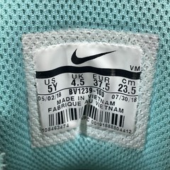 Nike Air Max Plus Running Shoes Size 5Y White Teal BV1239-100 Womens 6.5