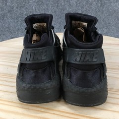 Nike Air Huarache Run Running Shoes Youth 7 Sneakers Athletic Black 654275-016