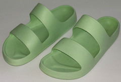 light green size 1-2 kids Gender-Neutral Double-Strap EVA Slide Sandals Old Navy