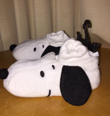Peanuts Snoopy Kids Slippers Size Small 5/6 New with tags