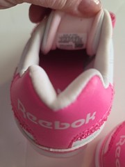 Reebok Classic Leather Hot Pink Glitter Girl Retro Shoes – Kids Youth Size 11