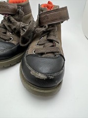 CARTER’S Unisex Child Size 9 Lace Up Hook Loop Boots PECS-CR Shoe