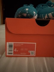 Nike Isofly GS Dusty Cactus White Mesh Sneakers 4Y Lightweight Basketball