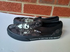 Vans Tim Burton’s Nightmare Before Christmas Black Size 5.5 Kids Shoes Disney