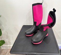 Muck Boot Rugged Ii Pull On Snow Youth Girls Black, Pink Casual Boots