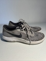 Nike Flex Contact Shoes Grey Size 7Y Gray/Black Sneakers 917932 008