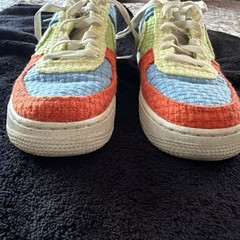 Nike Air Force 1 Low ’07 LV8 Next Nature DV2193-400 Size 7Y Rainbow Multi Color