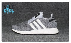 Adidas Swift Run Running Shoes Gray OrthoLite Low Athletic Sneakers AC8442