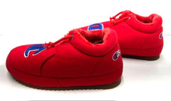 NIB – Champion University Mid Scarlet / Gum Slippers – Youth Size 6