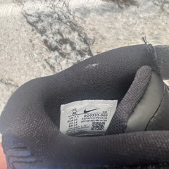 NIKE KYRIE INFINITY TD BLACK METALLIC SILVER SIZE 8C CHILD/TODDLER [DD0333-005]