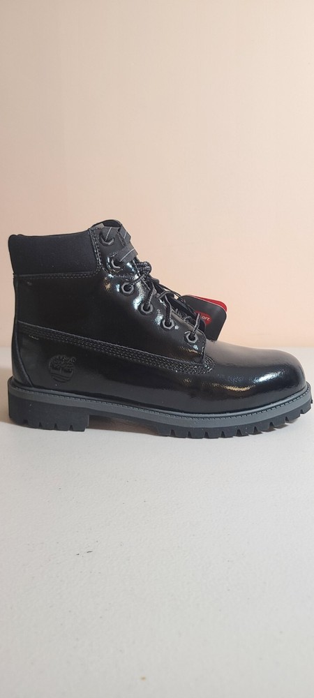 NWB Timberland Black Shine 6″ Premium Waterproof MSRP 130 Men Kids Youth 5.5