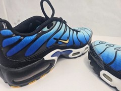 Nike Air Max Plus GS Hyper Blue 2025 CD0609-032 Black Sky Blue Size 6.5Y Running