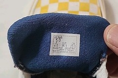 Vans Canvas Low Top Era Tri Checkerboard Skate Shoes Yellow Red Blue Youth Sz 5