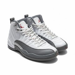 Kid’s Nike Jordan 12 Retro Stealth Grey Size 4.5Y – Preowned