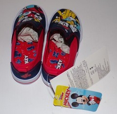 Disney Junior Mickey Mouse Clubhouse Twin Gore Sneakers size 11