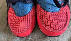 Nike Air Huarache Run Ultra Spider-Man Kids Size 4Y Multicolor Sneakers Red
