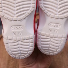 Crocs x SEGA Sonic the Hedgehog Clogs Kids Size C8 Red Limited Edition 2023