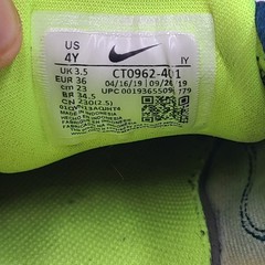 NIKE AIR MAX PLUS GS TEAL GRADIENT BLUE VOLT HERO FORCE Size 4Y CT0962-401