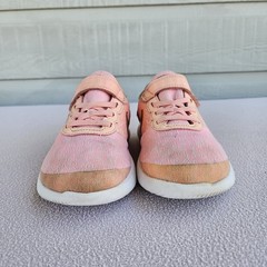 Nike Flex Contact TDV Hook & Loop Sneaker SZ 1Y Pink Rose Gold 917938-600
