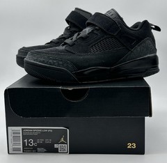 Nike Jordan Spizike Low (PS) Kids Size 13c Anthracite Black – New With Box!