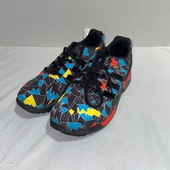 Adidas ZX Flux Torsion Kids Sneakers Geometric Multicolor AQ8438 Black Size 6