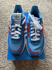 NEW Adidas Retropy F2 J Unisex Kids Sneakers Blue/Red/White US 4.5 Women’s 6