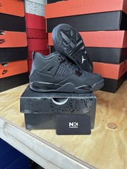 Jordan 4 Retro Black Cat (2025) (PS) IB4388-010 & TD IB4387-010 New
