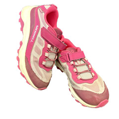 Merrell Trail Quest Shoes Youth Sz 4 Kids Pink Waterproof Hiking Trail Gorecorp