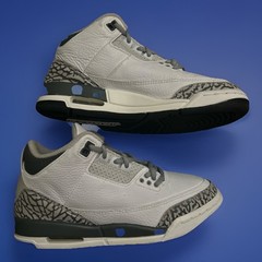 Size 4 (GS) – Jordan 3 Mid Hide N‘ Sneak