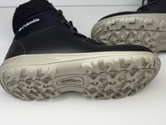 Columbia Youth Moritza Boot Unisex Size 3 Omni-Heat Waterproof Black Kettle 200G