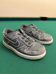 Nike Dunk Low Halloween TD Size 10C Iron Grey Phantom Green Sneakers DQ6217-001