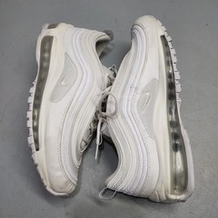 Nike Air Max 97 Sneakers Youth US 7Y White Metallic Athletic Lace Up 921522-104