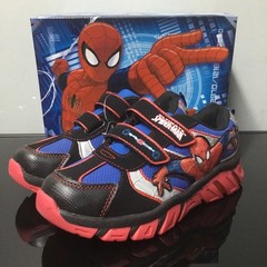 Marvel Ultimate Spider-Man Kids Low Top Sneakers Size US 1.5Y / EU 33