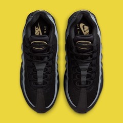 Nike Air Max 95 GS Batman Black Buff Gold Grey Nby IH0631-002 Kid’s Women’s