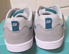 Nike SB Alleyoop GS Particle Grey Teal 5Y Womens 6.5 Skate Shoes CJ0883-003
