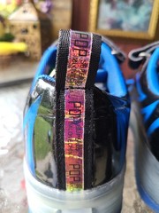 JIANDIAN LIGHT-UP (work) 2 roller wheels skate shoes EU Sz 39/ US 8 Charger incl