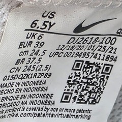 Nike Blazer Mid 77 BB (GS) Shoes White Paint Splatter DJ2618-100 Youth Size 6.5Y