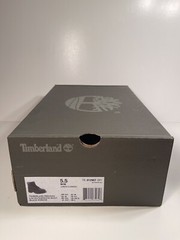 Timberland, Premium 6 In Waterproof Boot, Black Nubuck, Junior’s Size 5.5, 12907