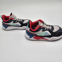 Puma RS-X Kids Shoes Multicolored Cloud Graphic Lace Up Sneakers Size 10C