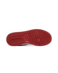 NEW Jordan 1 Low Bulls Reverse Black Toe Chicago Red Retro 553560-163 Size 4.5