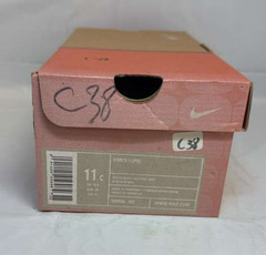 Nike Force 1 (PS) Sneakers White/Black Unisex Toddler Size 11C (308936-103)
