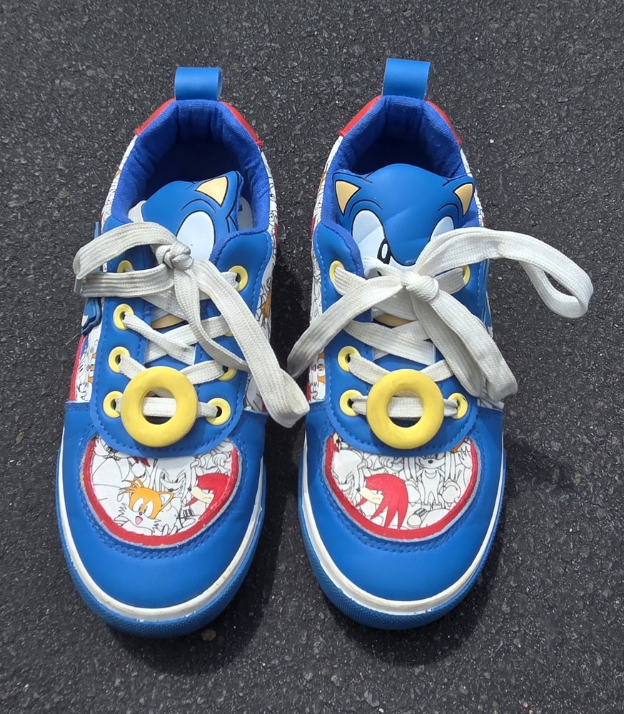 Ground Up Sonic The Hedgehog Sneaker – Kids’Size 2