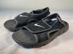 Nike Sunray Adjust 5 Water Sandals Youth Kid’s Child Black – US 2